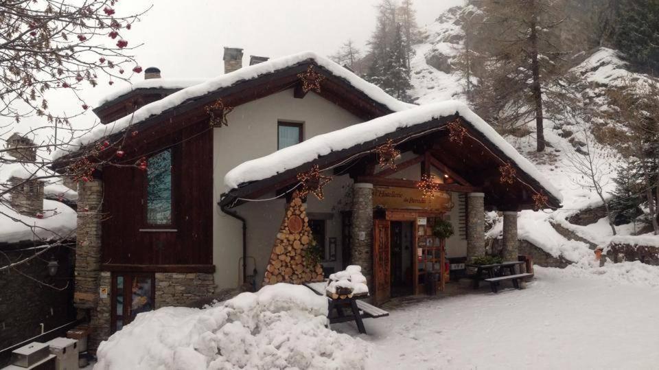 À l'Hostellerie Du Paradis Valsavarenche Esterno foto