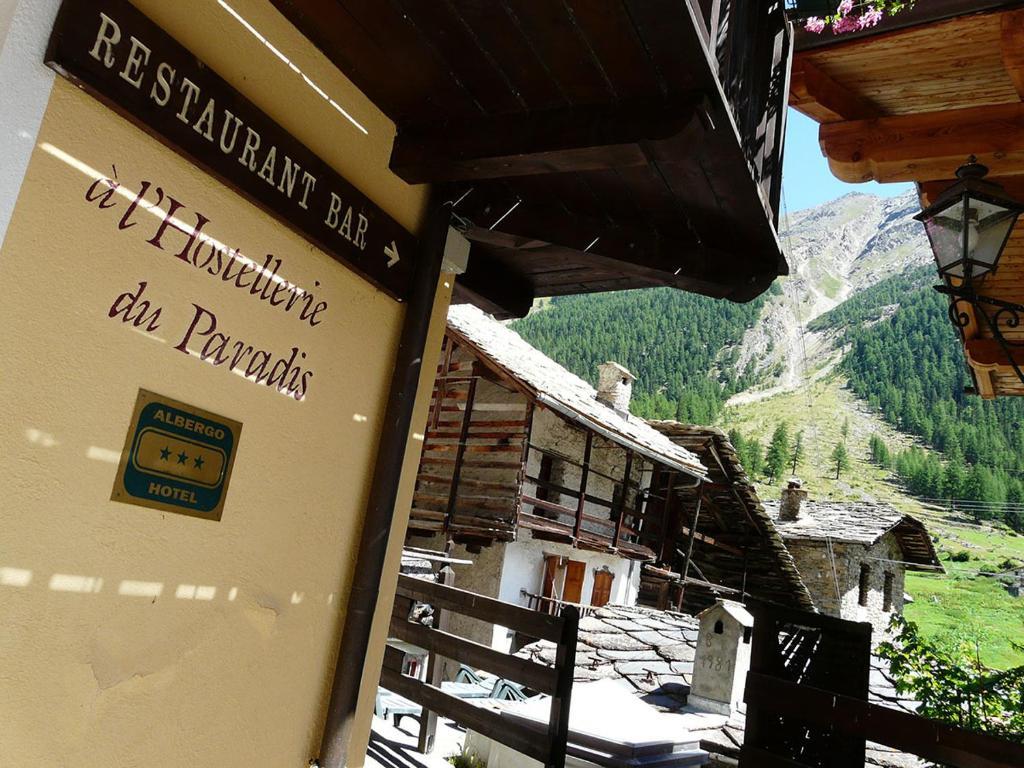 À l'Hostellerie Du Paradis Valsavarenche Esterno foto